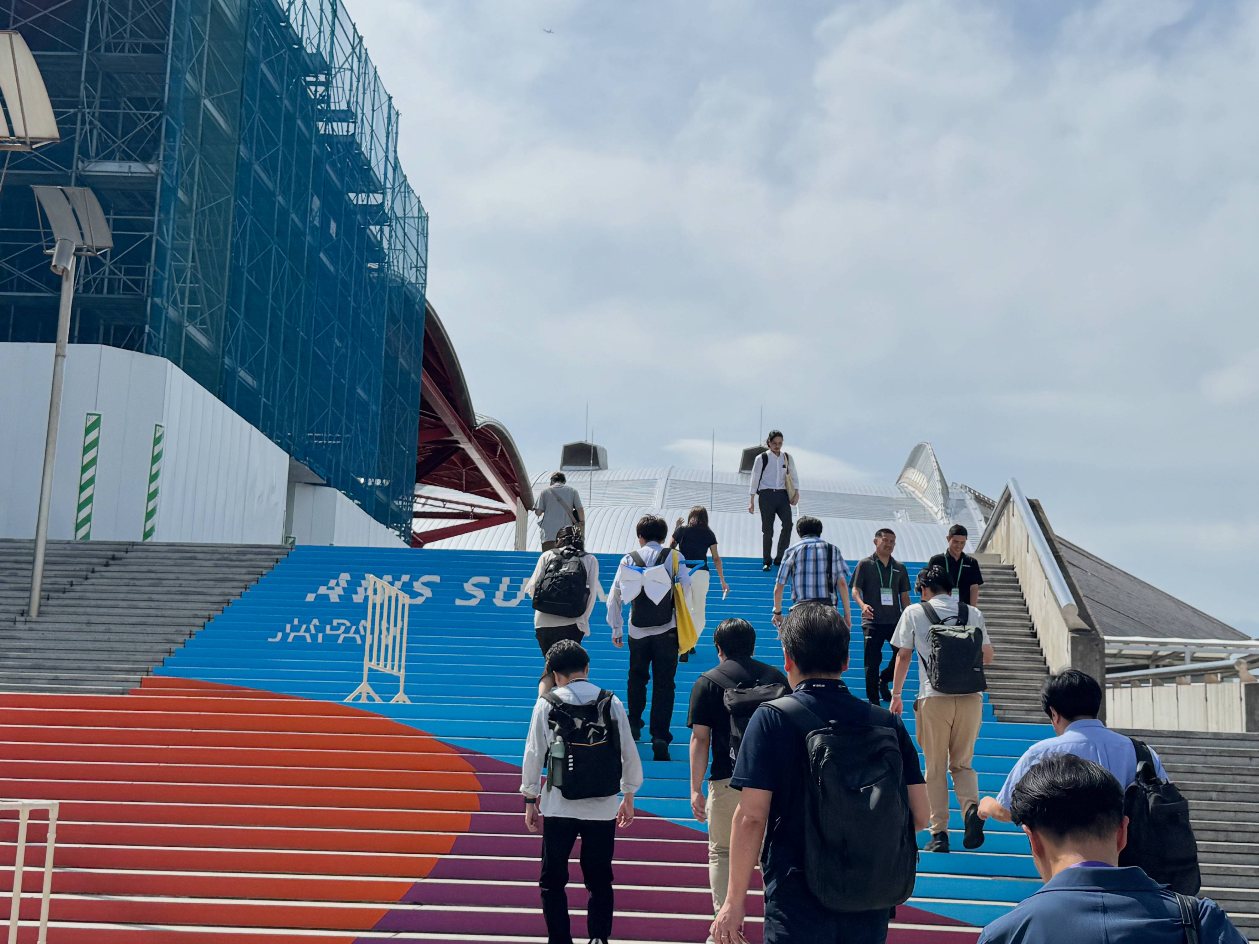 Entrance to AWS Summit Japan 2025 at Makuhari Messe